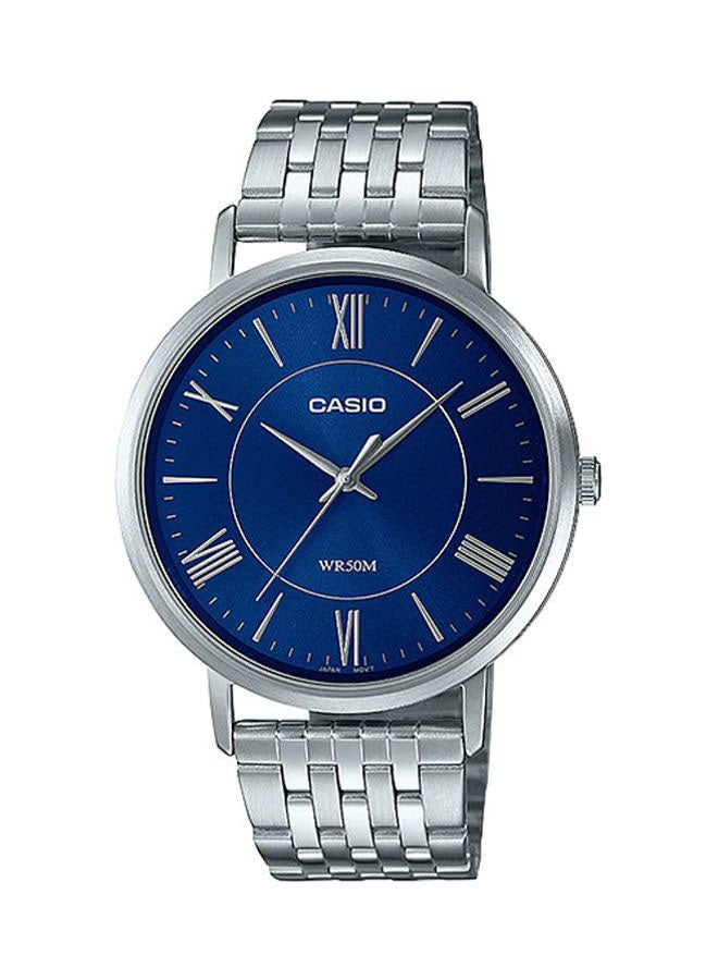 CASIO Men's Stainless Steel Analog Watch Mtp-B110D-2Avdf - Image 1