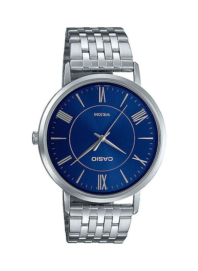 CASIO Men's Stainless Steel Analog Watch Mtp-B110D-2Avdf - Image 2