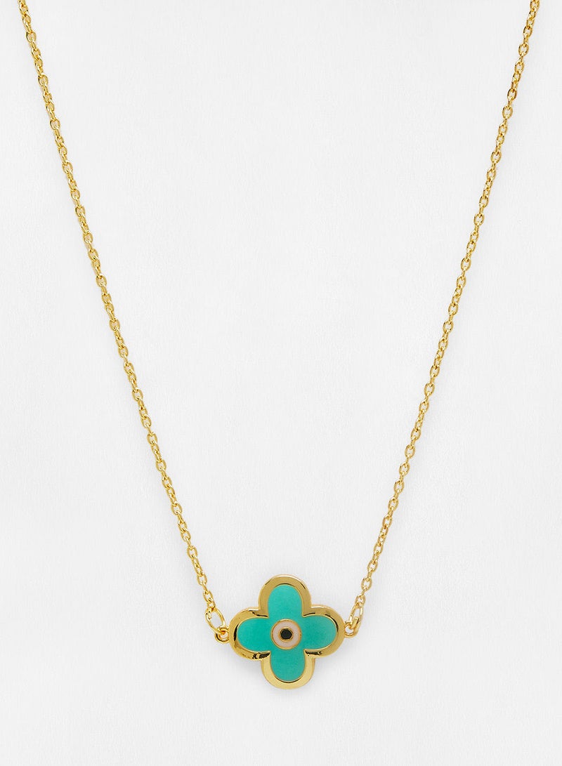 Pipa Bella - Silver-Toned Hamsa Hoop Earrings - Image 1