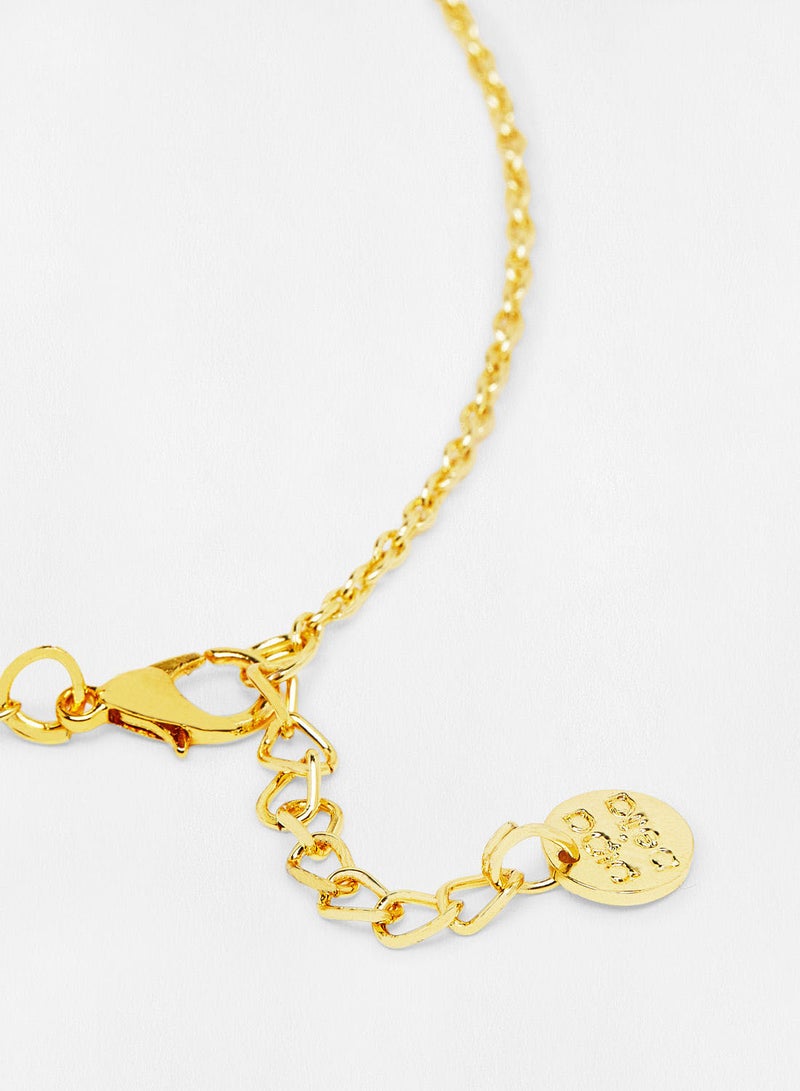 Pipa Bella - Gold Zaire Minimal Necklace - Image 1