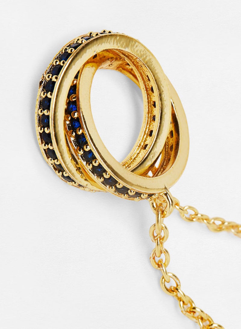 Pipa Bella - Gold Zaire Minimal Necklace - Image 1