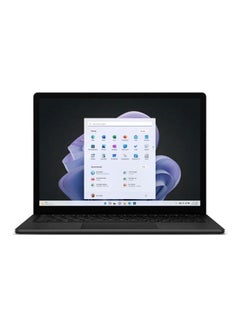 Surface Laptop 5 With 13.5-Inch PixelSense Display, 12th Gen Intel Core i7-1255U Processor / 16GB RAM / 512GB SSD / Intel Iris Xe Graphics / English/Arabic Matte Black