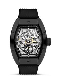 CERRUTI 1881 Men's Analog Tonneau Shape Silicone Wrist Watch CIWGR0012302 - 50 Mm  - Image 1