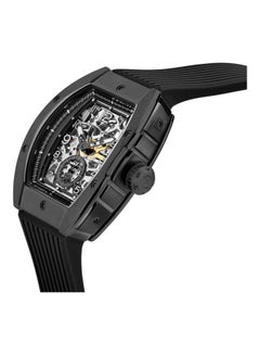 CERRUTI 1881 Men's Analog Tonneau Shape Silicone Wrist Watch CIWGR0012302 - 50 Mm  - Image 2
