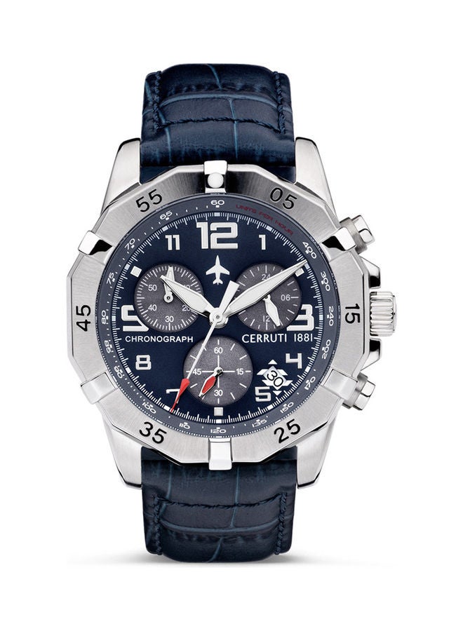 CERRUTI 1881 Men's Watch - Blue Dial - 43 Mm  - Image 1