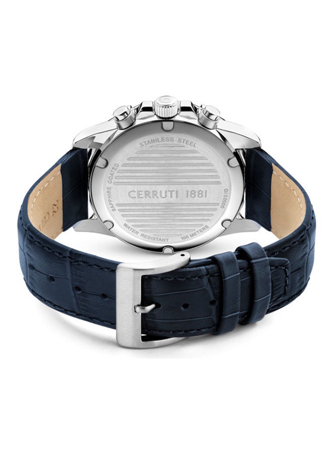CERRUTI 1881 Men's Watch - Blue Dial - 43 Mm  - Image 3