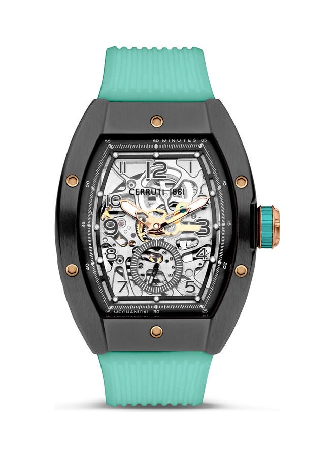 CERRUTI 1881 Men's Analog Oval Shape Silicone Wrist Watch CIWGR0012307 - 48 Mm  - Image 1