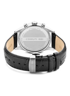 CERRUTI 1881 Men's Analog Round Shape Leather Wrist Watch CIWGF0007201 - 51 Mm  - Image 3