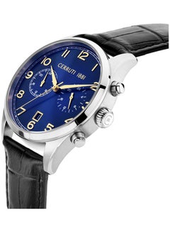 CERRUTI 1881 Men's Analog Round Shape Leather Wrist Watch CIWGF0007201 - 51 Mm  - Image 2