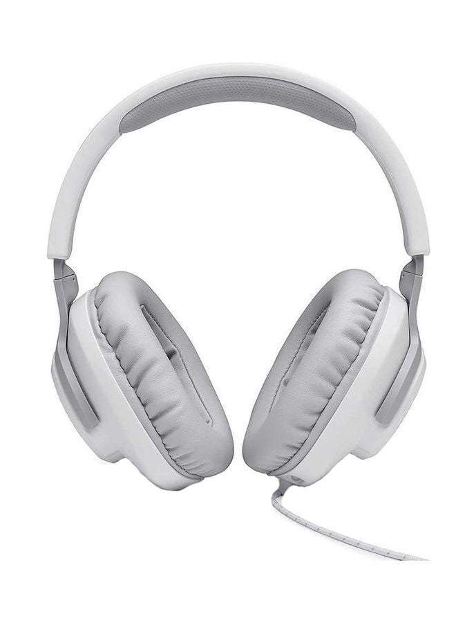 JBL - Wired Gaming Headset With Microphone White - Image 1
