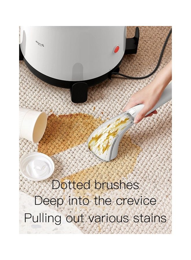 Deerma - Fabric Vacuum Cleaner Wet And Dry For Sofa Carpet Curtain 1.6 L 850 W BY100 White - Image 1
