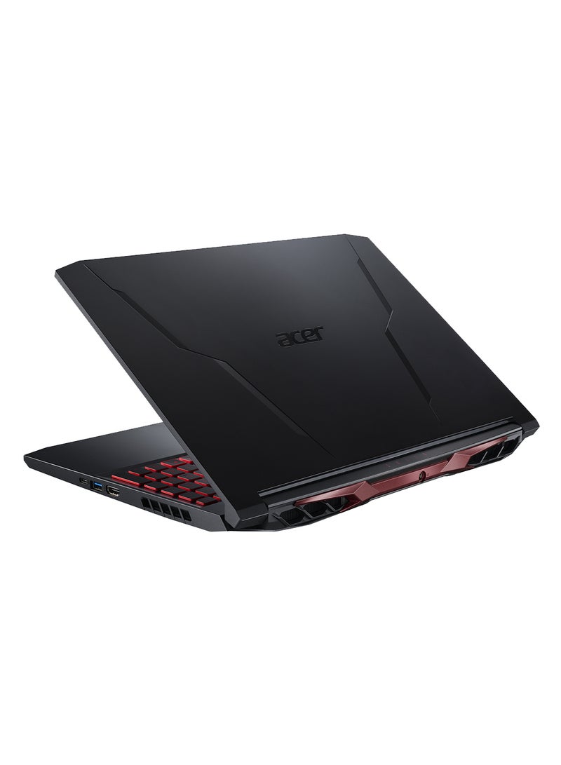 Acer - Nitro 5 AN515 Gaming Notebook 11th Gen Intel Core i5-11400H Intel Hexa Core 2.70GHz Upto 4.50GHz/8GB DDR4 RAM/512GB SSD Storage/4GB NVIDIAGeForceRTX 3050 Graphics/15.6" FHD IPS 144Hz Display/Win 11 Home/Killer WiFi-6 English/Arabic Shale Black - Image 1