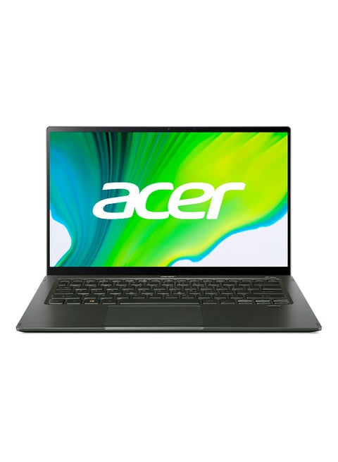 Swift 5 SF514 Ultra-Thin Notebook 12th Gen Intel Core i7-1260P 12 Cores Upto 4.70GHz/16GB LPDDR5 RAM/512GB SED SSD Storage/Intel Iris XE Graphics English/Arabic Mist Green