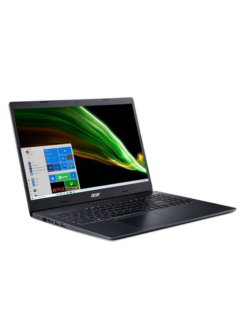 Acer - Aspire 3 A315 Notebook With Intel Core i3-1000G1 Dual Core Upto 3.40GHz/4GB DDR4 RAM/128GB SSD Storage/Intel UHD Graphics English/Arabic Charcoal Black - Image 1