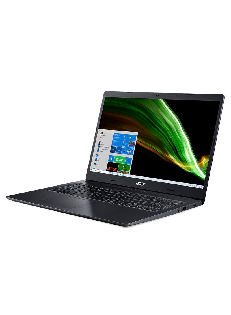 Acer - Aspire 3 A315 Notebook With Intel Core i3-1000G1 Dual Core Upto 3.40GHz/4GB DDR4 RAM/128GB SSD Storage/Intel UHD Graphics English/Arabic Charcoal Black - Image 1