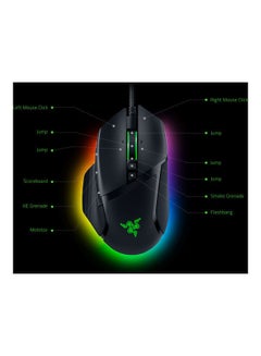 Razer Basilisk V3 Customizable Ergonomic Gaming Mouse: Fastest Mouse Switch - Chroma RGB Lighting 26K DPI Optical Sensor 11 Programmable Buttons HyperScroll Tilt Wheel Classic Black - v1673531179/N51357370A_1