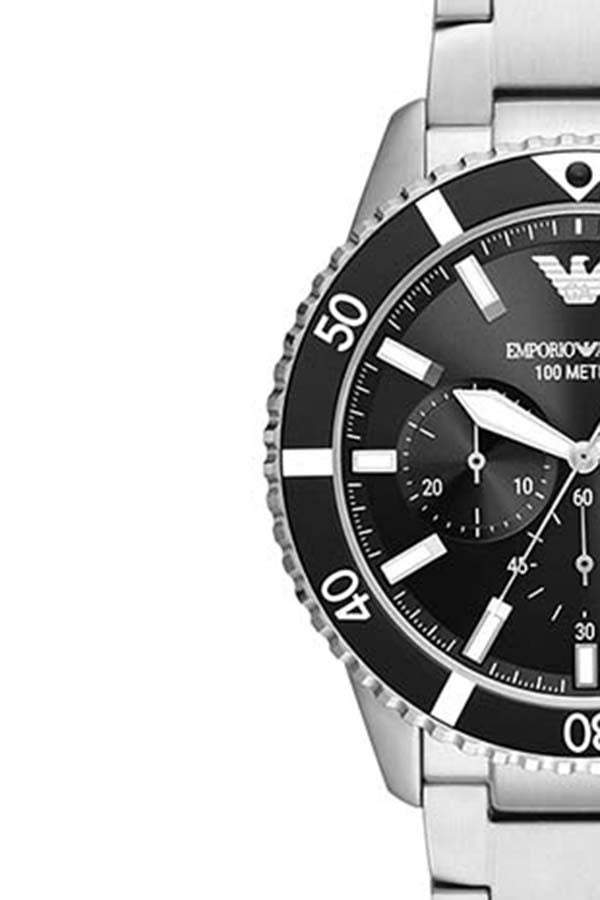 EMPORIO ARMANI - Men's Chronograph Round Quartz Wrist Watch AR11360 - Image 1