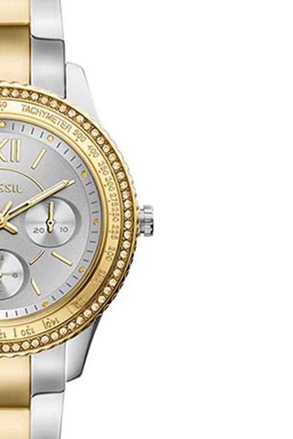 FOSSIL - Women's Chronograph Round Quartz Wrist Watch ES5107 - Image 1