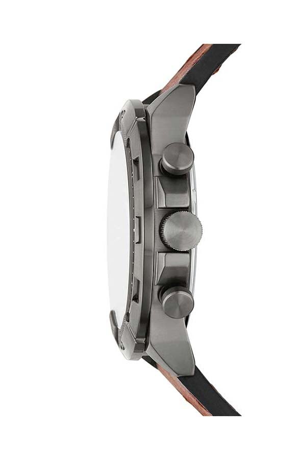 FOSSIL Men's Chronograph Leather Strap Wrist Watch FS5855  - Image 3