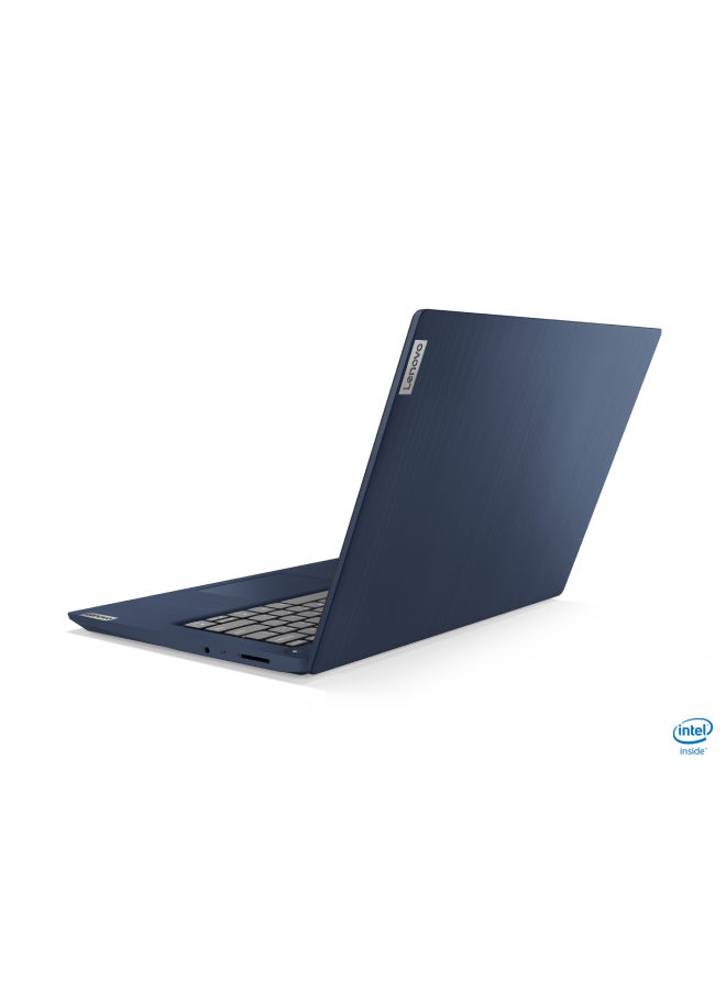 IdeaPad 3 14IIL05 Laptop with 14-Inch FHD Display, 10th Gen Core i3-1005G1 / 4GB RAM / 1TB HDD / Intel UHD Graphics / Windows 10 / English/Arabic Abyss Blue