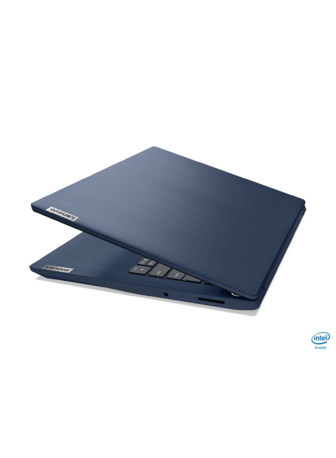 IdeaPad 3 14IIL05 Laptop with 14-Inch FHD Display, 10th Gen Core i3-1005G1 / 4GB RAM / 1TB HDD / Intel UHD Graphics / Windows 10 / English/Arabic Abyss Blue