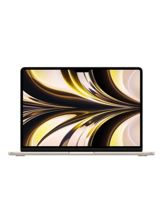 شاشة MacBook Air مقاس 13.6 بوصة، وشريحة Apple M2 مع وحدة معالجة مركزية 8 النواة ووحدة معالجة رسومات 8 النواة، ومحرك أقراص SSD سعة 256 جيجابايت/رسومات مدمجة - v1673580736/N53377131A_1