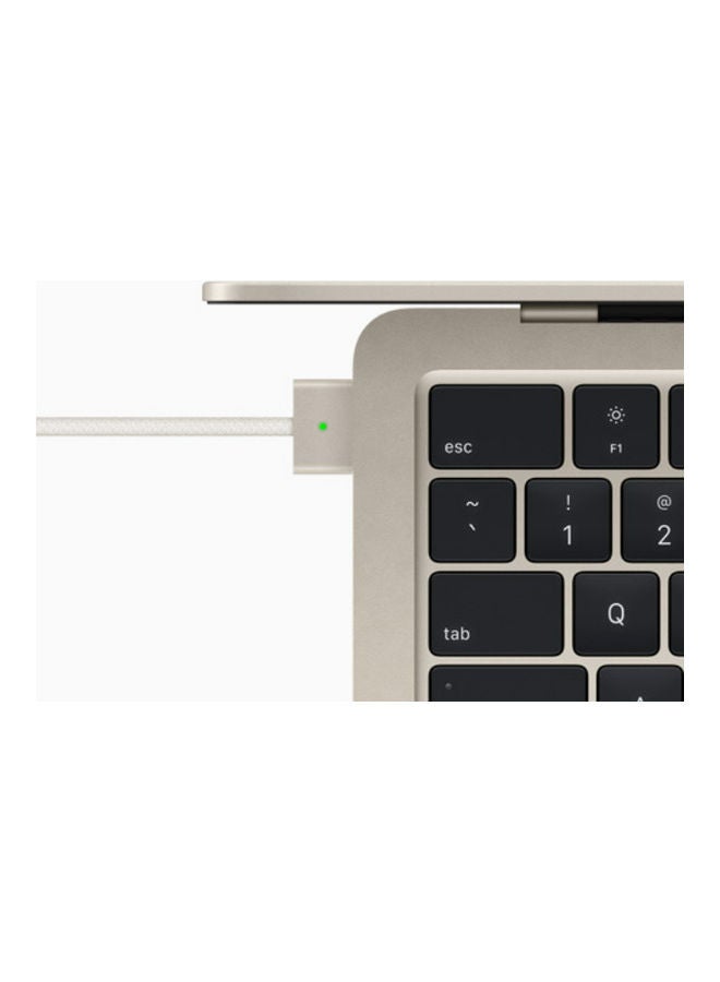 Apple - MacBook Air 13.6-Inch Display, Apple M2 chip With 8-Core CPU And 8-Core GPU, 256GB SSD/Integrated Graphics English Starlight - Image 1