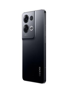 أوبو هاتف Reno 8 Pro 5G ثنائي الشريحة باللون الأسود اللامع وذاكرة الوصول العشوائي (RAM) سعة 8 جيجابايت وسعة 256 جيجابايت - الإصدار العالمي  - Image 3