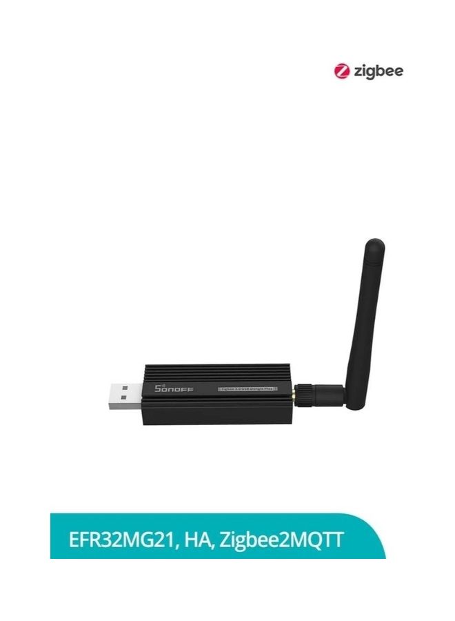 SONOFF - Zigbee 3.0 USB Dongle Plus Black - Image 1