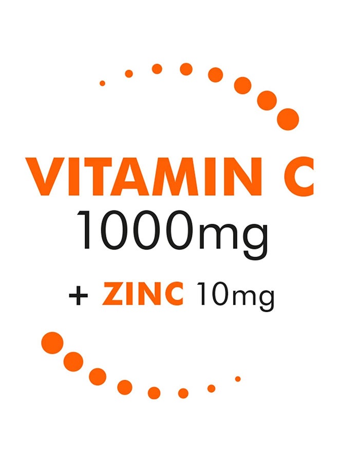 vitamin C Effervescent Tablets with Zinc vitamin C 1000 Mg 20'S