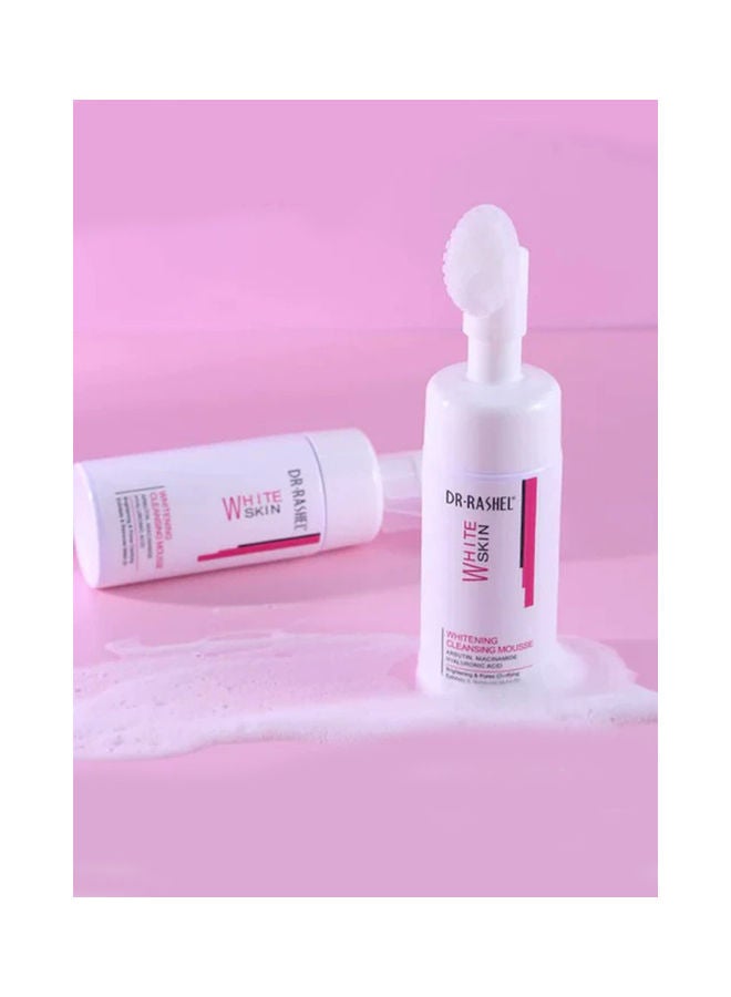 DR. RASHEL Whitening Cleansing Mousse White 100grams - Image 2
