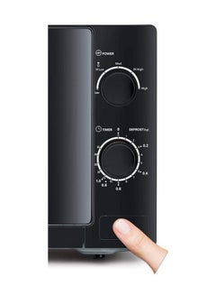 بلاك اند ديكر فرن ميكروويف مزود بوظيفة الإذابة 20 L 700 W MZ2020PSA-B5 أسود/ فضي  - Image 4