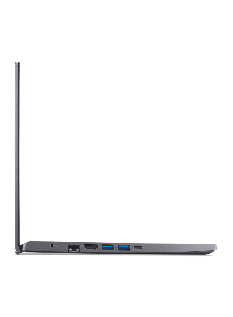 Acer - Aspire 5 A514 Notebook With 12th Gen Intel Core i5-1235U 10 Cores Upto 4.40GHz/8GB DDR4 RAM/512GB SSD/2GB Nvidia MX550 Graphics/14 Inch FHD IPS Display/Win 11 Home/WiFi-6E/FingerPrint/Backlit English/Arabic Steel Gray - Image 1
