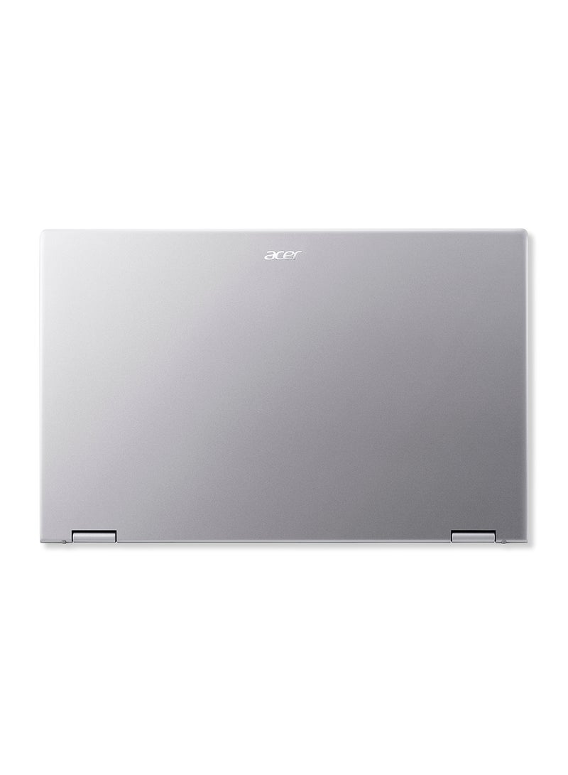 Acer - Spin 3 SP314 Convertible Notebook With 12th Gen Intel Core i5-1235U 10 Cores Upto 4.40GHz/8GB LPDDR4X RAM/512GB SSD Storage English/Arabic Pure Silver - Image 1