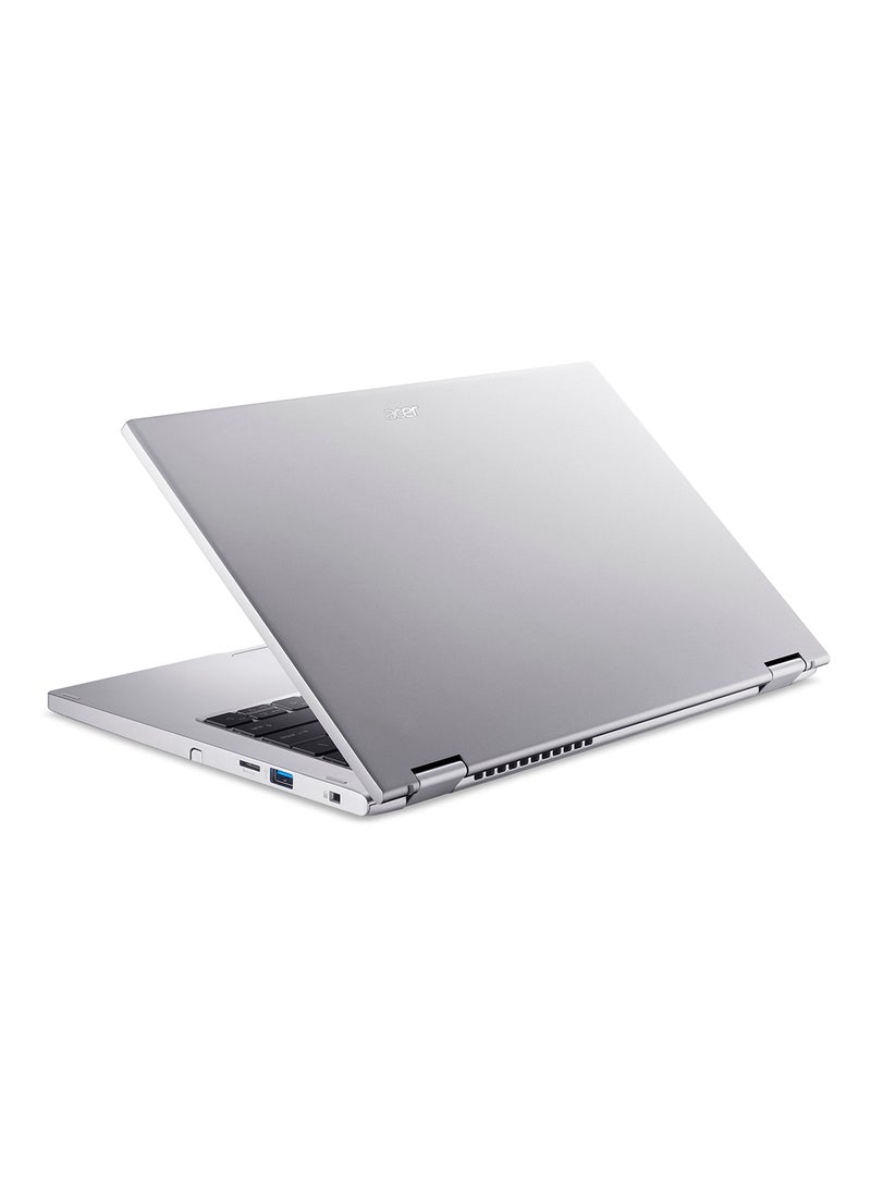 Acer - Spin 3 SP314 Convertible Notebook With 12th Gen Intel Core i5-1235U 10 Cores Upto 4.40GHz/8GB LPDDR4X RAM/512GB SSD Storage English/Arabic Pure Silver - Image 1