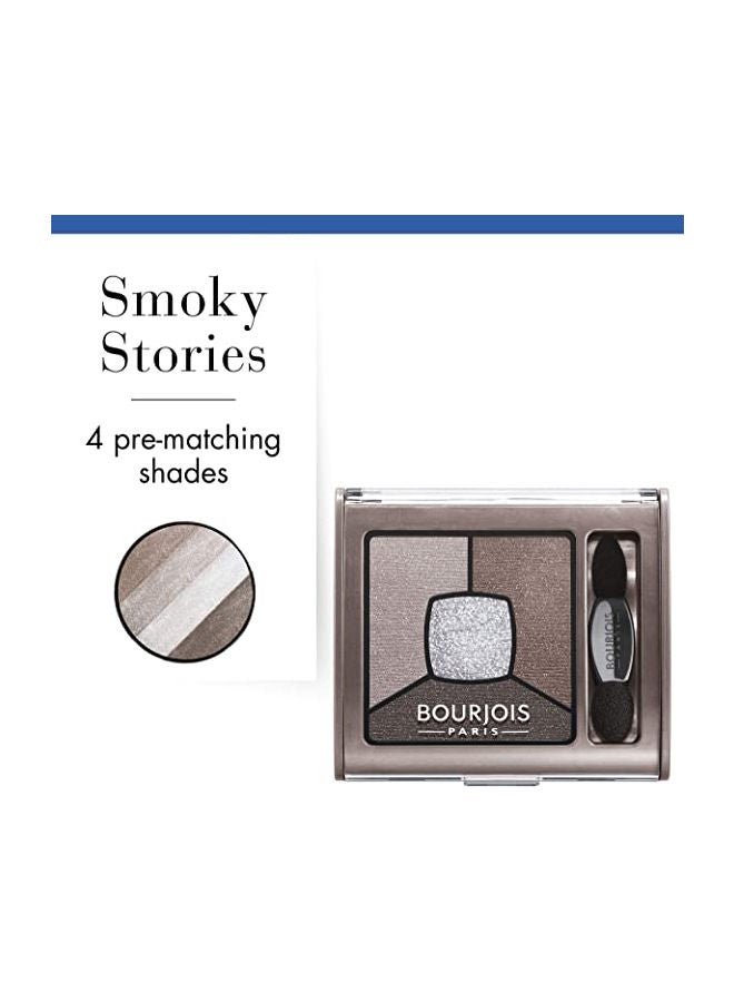 BOURJOIS PARIS - Smoky Stories Quad Eyeshadow Palette 05 Good Nude - Image 1