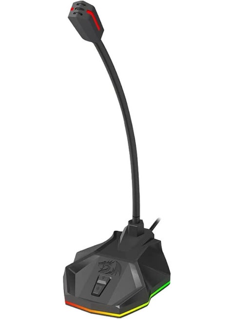 GM99 STIX USB RGB Gaming Stream Desktop Microphone to To Streaming, Podcasting,Studio Recording,YouTube,Skype for PC/Laptop