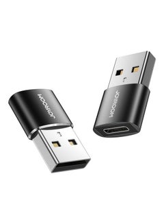 JOYROOM Adapter USB Type C Female To USB Male Black  - Image 1