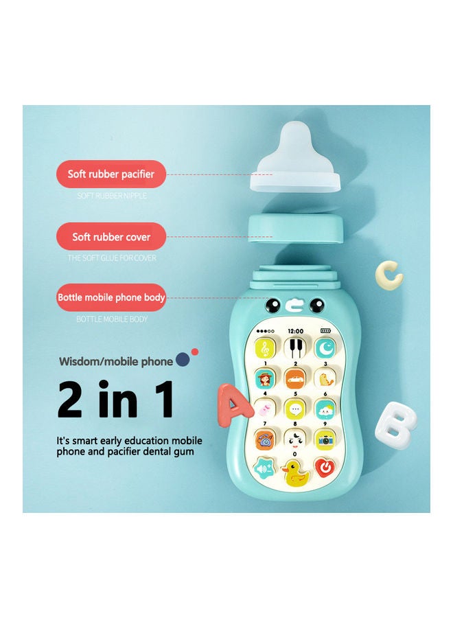 Kidle Baby Simulation Early Educational Music  Story Phone Remote Control Toy 7*2.5*14cm  - Image 2