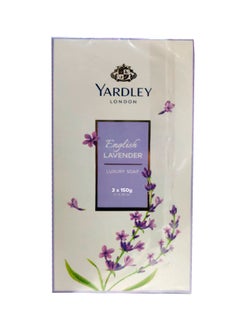 Yardley Lavender Soap 150g Pack of 3  - Image 2