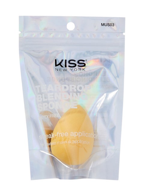 Teardrop Makeup Sponge Yellow