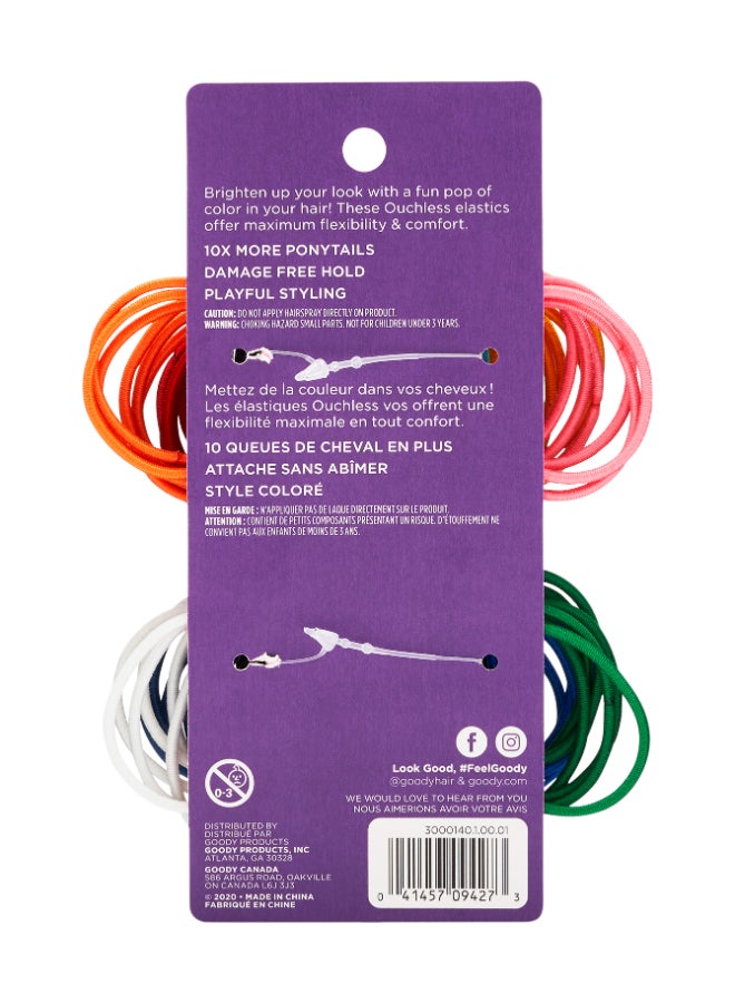 قودي  أشرطة مطاطية أوتشلس من 72 قطعة متعدد الألوان 2مم - Image 2