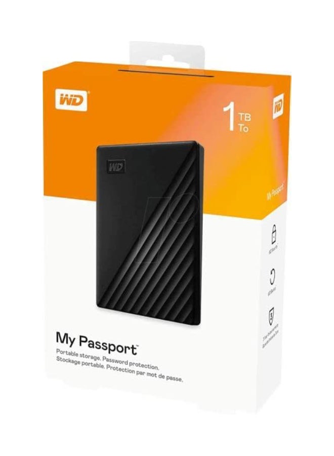 WD - My Passport Portable External Hard Drive 1.0 TB - Image 1