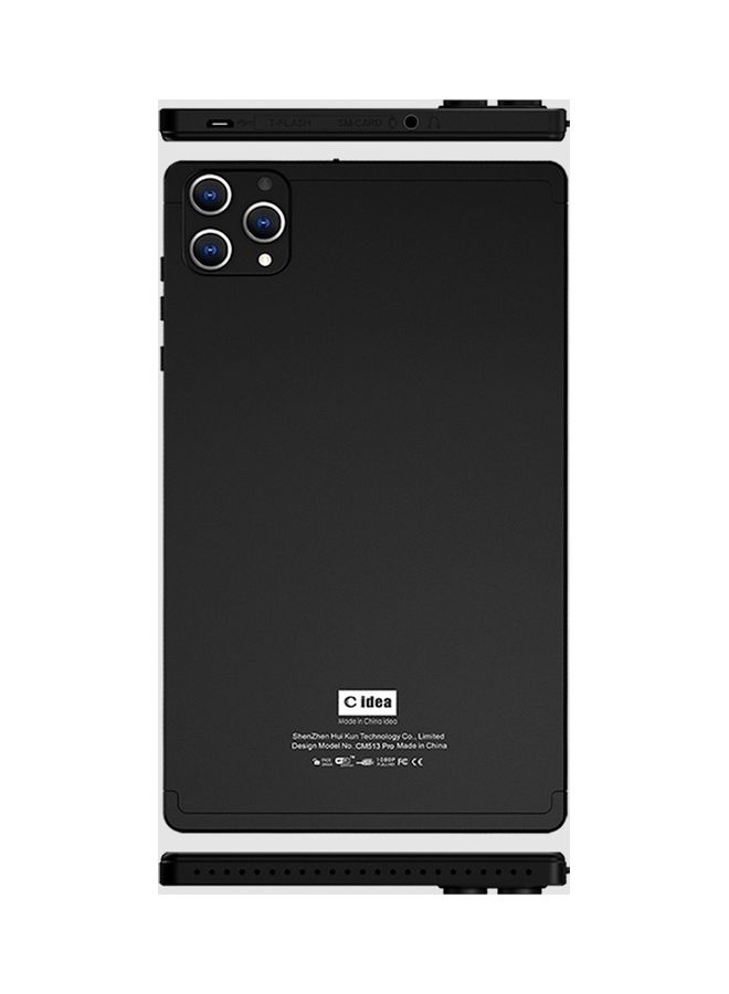 سي آيديا تابلت CM513 Pro للأطفال يعمل بنظام أندرويد بشاشة 7 بوصة وذاكرة وصول عشوائي 4 جيجابايت وذاكرة داخلية 128 جيجابايت وبطاقة شريحة واحدة وواي فاي وشبكة الجيل الخامس وتقنية LTE باللون الأسود مع غطاء خلفي  - Image 3