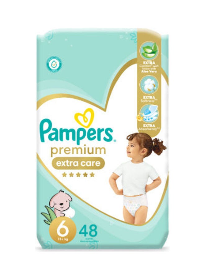 Pampers - Diapers, Size 6, 13+ Kg, 48 Diapers - Image 1