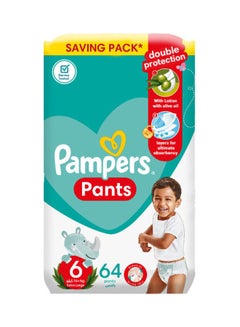 Pampers Diaper Pants, Size 6, 16+ Kg, 64 Diapers  - Image 2