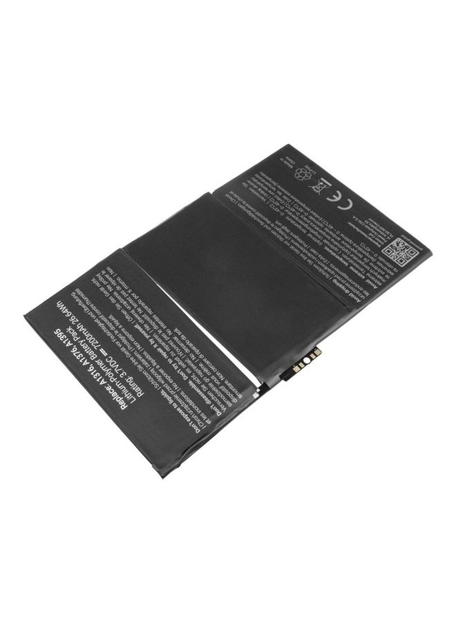 7200.0 mAh Apple iPad 2 Battery Replacement Compatible with iPad (2nd Generation) A1316/A1376/A1395 Black