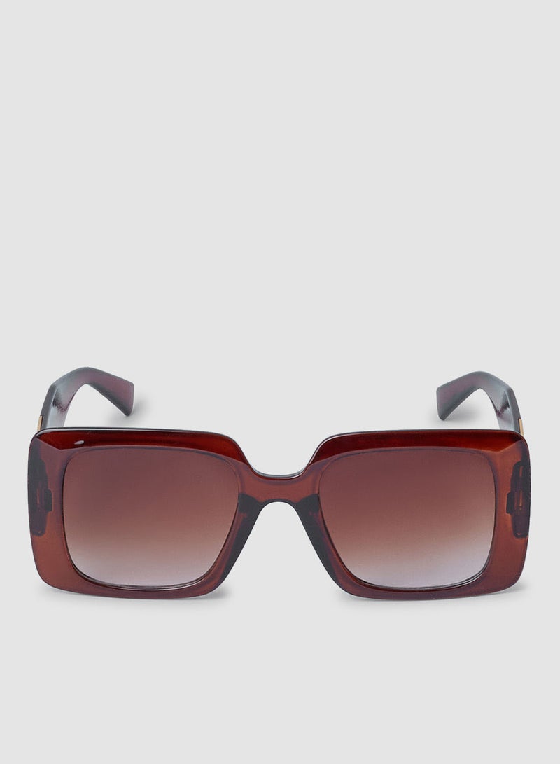 Women's Flexible And Corrosion Resistant Frame Square Sunglasses 657L3 - Image 1