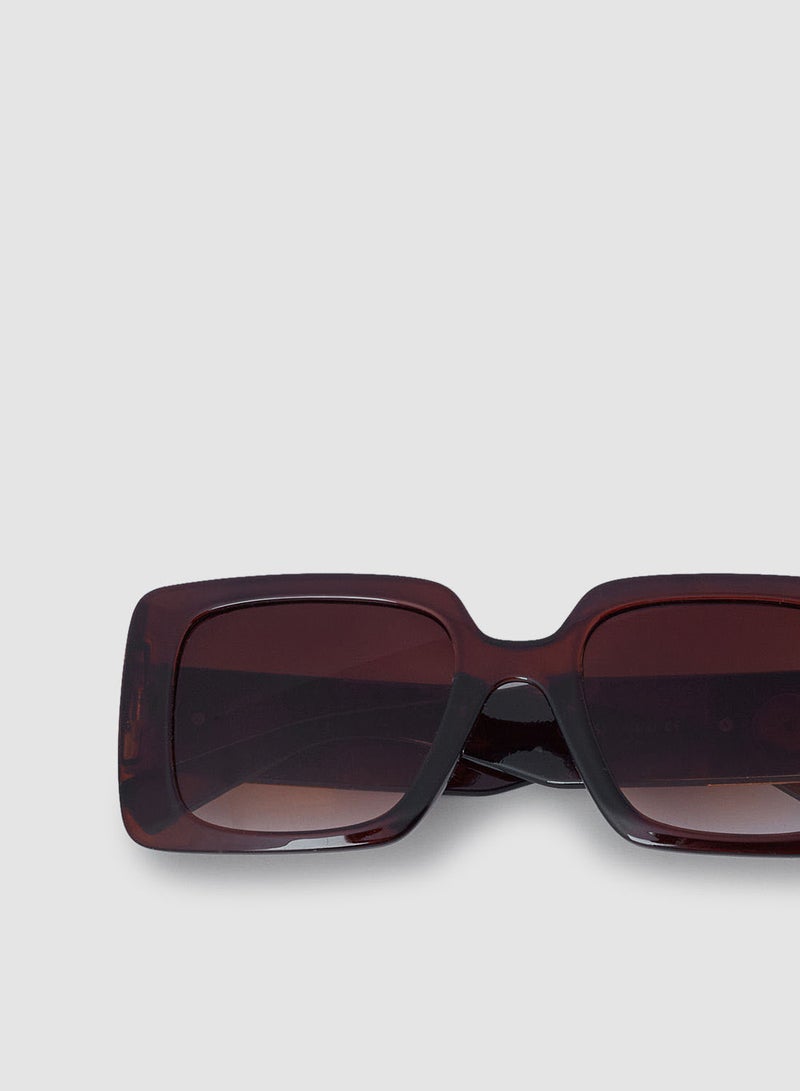 Women's Flexible And Corrosion Resistant Frame Square Sunglasses 657L3 - Image 4