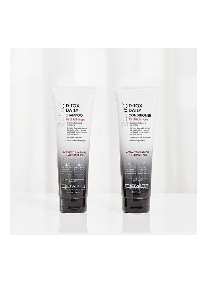 Giovanni - 2 Chic D:tox Daily Shampoo 250ml - Image 1